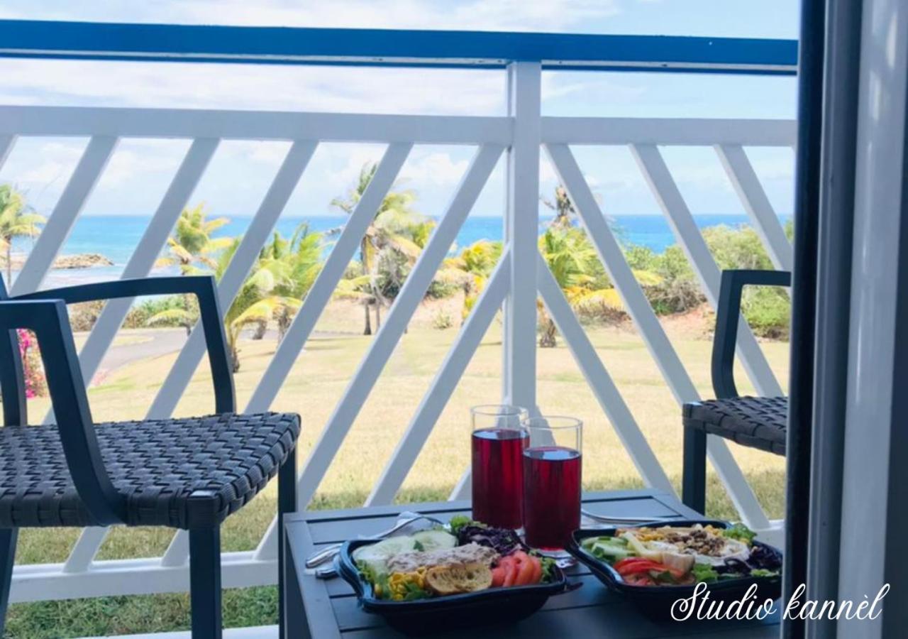 Charmant Studio Kannel Au Manganao Vue Sur Mer Et Panier D'Accueil Offert Saint-Francois  Buitenkant foto