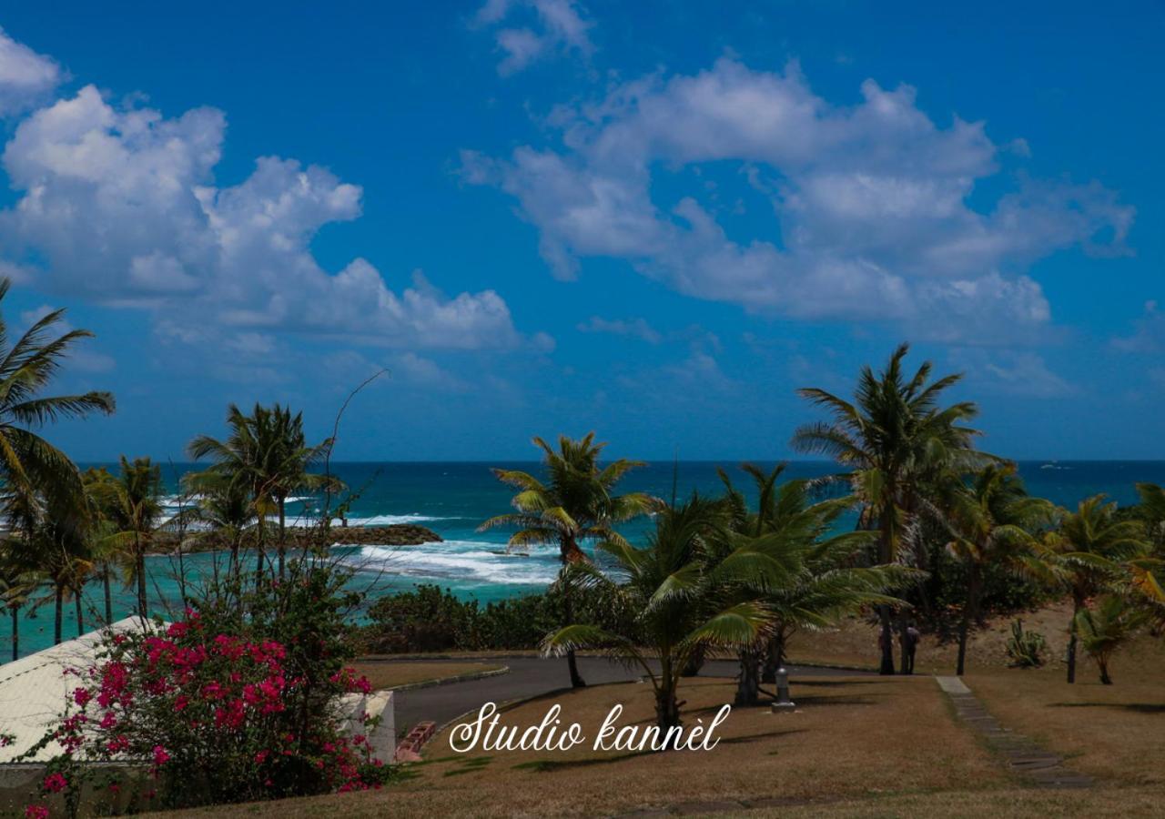 Charmant Studio Kannel Au Manganao Vue Sur Mer Et Panier D'Accueil Offert Saint-Francois  Buitenkant foto