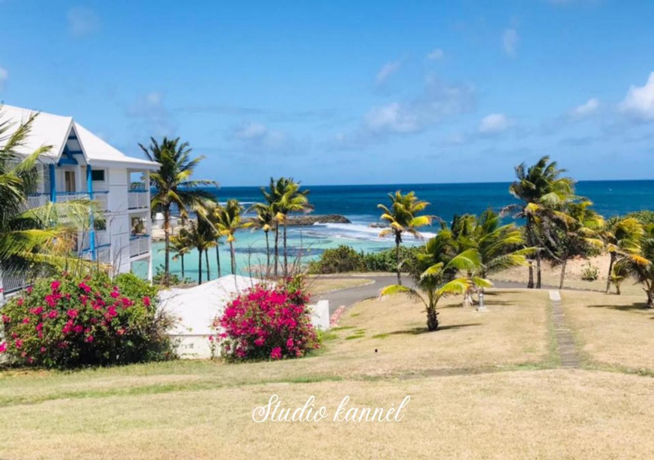 Charmant Studio Kannel Au Manganao Vue Sur Mer Et Panier D'Accueil Offert Saint-Francois  Buitenkant foto