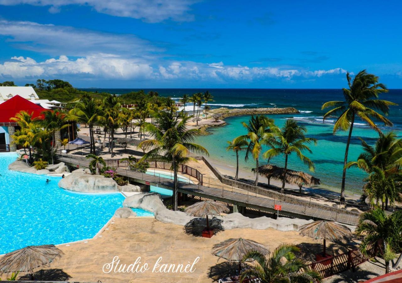 Charmant Studio Kannel Au Manganao Vue Sur Mer Et Panier D'Accueil Offert Saint-Francois  Buitenkant foto